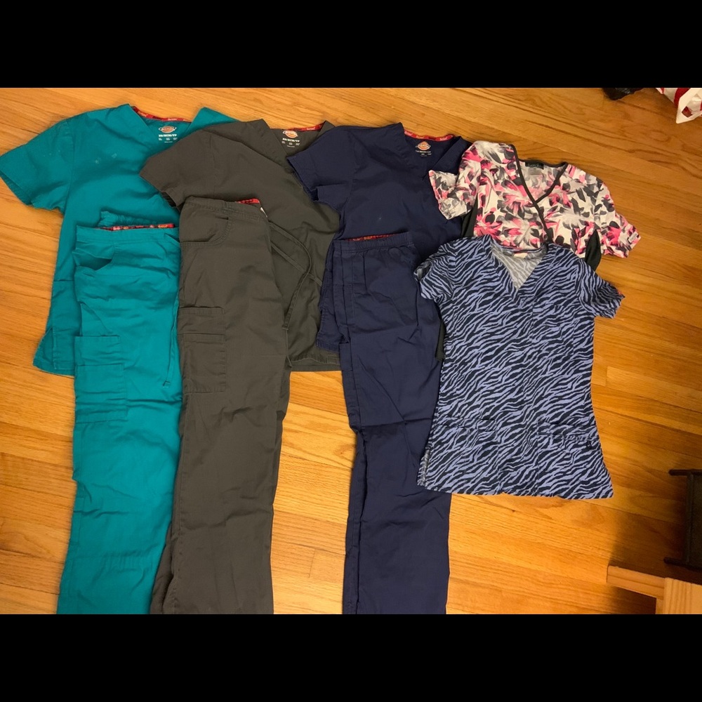 Dickies xs petite scrubs sets